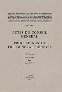 Produktbild: Actes du Conseil G&eacute;n&eacute;ral Proceedings of the General Council