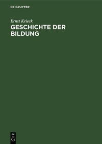 Produktbild: Geschichte der Bildung