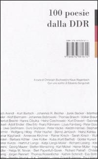 Produktbild: 100 poesie dalla DDR