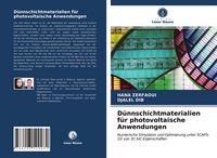 Produktbild: D&uuml;nnschichtmaterialien f&uuml;r photovoltaische Anwendungen