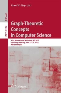 Produktbild: Graph-Theoretic Concepts in Computer Science