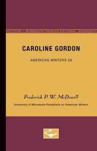 Produktbild: Caroline Gordon - American Writers 59