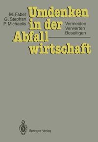 Produktbild: Umdenken in der Abfallwirtschaft