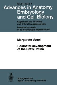 Produktbild: Postnatal Development of the Cat&rsquo;s Retina