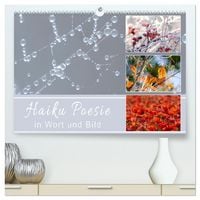 Produktbild: Haiku Poesie in Wort und Bild (hochwertiger Premium Wandkalender 2026 DIN A2 quer), Kunstdruck in Hochglanz