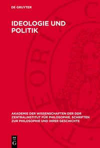 Produktbild: Ideologie und Politik