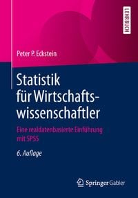 Produktbild: Statistik f&uuml;r Wirtschaftswissenschaftler