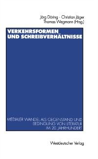 Produktbild: Verkehrsformen und Schreibverh&auml;ltnisse