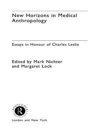 Produktbild: New Horizons in Medical Anthropology