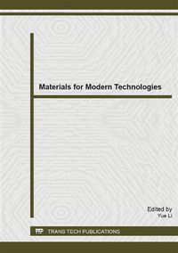 Produktbild: Materials for Modern Technologies