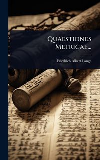 Produktbild: Quaestiones Metricae...