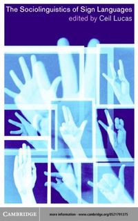 Produktbild: Sociolinguistics of Sign Languages