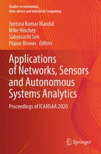 Produktbild: Applications of Networks, Sensors and Autonomous Systems Analytics
