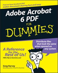 Produktbild: Adobe Acrobat 6 PDF For Dummies