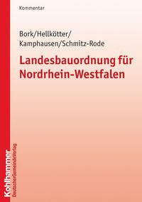 Produktbild: Landesbauordnung f&uuml;r Nordrhein-Westfalen