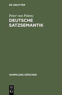 Produktbild: Deutsche Satzsemantik