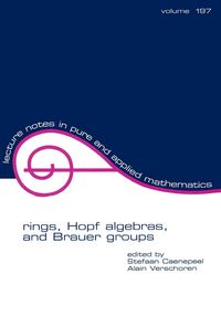 Produktbild: Rings, Hopf Algebras, and Brauer Groups