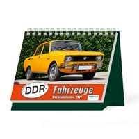 Produktbild: TR&Ouml;TSCH - Aufstellwochenkalender DDR Fahrzeuge 2027