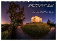 Produktbild: STUTTGART 2026 auf den zweiten Blick (Wandkalender 2026 DIN A2 quer), CALVENDO Monatskalender