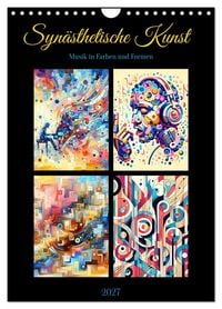 Produktbild: Syn&auml;sthetische Kunst - Musik in Farben und Formen (Wandkalender 2027 DIN A4 hoch), CALVENDO Monatskalender