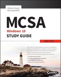 Produktbild: MCSA Microsoft Windows 10 Study Guide