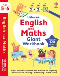 Produktbild: Usborne English and Maths Giant Workbook 5-6