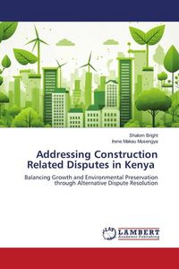 Produktbild: Addressing Construction Related Disputes in Kenya