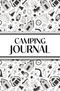 Produktbild: Camping Journal (Black and White Camping Doodles)