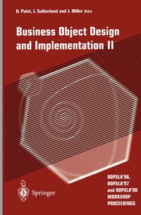 Produktbild: Business Object Design and Implementation II