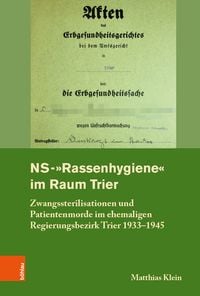 Produktbild: NS-"Rassenhygiene" im Raum Trier