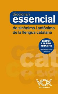 Produktbild: Diccionari essencial de sin&ograve;nims i ant&ograve;nims