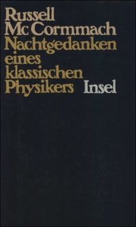 Produktbild: McCormmach, R: Nachtgedanken