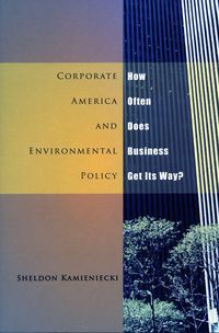 Produktbild: Corporate America and Environmental Policy