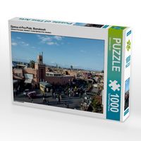 Produktbild: CALVENDO Puzzle Djemaa el-Fna-Platz, Marrakesch | 1000 Teile Lege-Gr&ouml;&szlig;e 64x48cm Foto-Puzzle f&uuml;r gl&uuml;ckliche Stunden