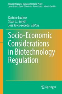 Produktbild: Socio-Economic Considerations in Biotechnology Regulation