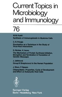 Produktbild: Current Topics in Microbiology and Immunology