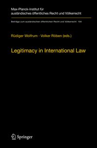 Produktbild: Legitimacy in International Law