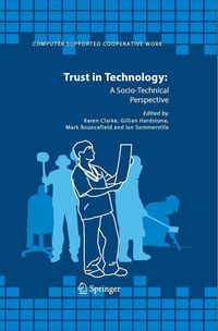 Produktbild: Trust in Technology: A Socio-Technical Perspective