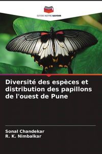 Produktbild: Diversit&eacute; des esp&egrave;ces et distribution des papillons de l'ouest de Pune