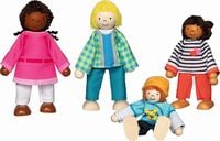 Produktbild: Biegepuppen Interkulturelle Familie