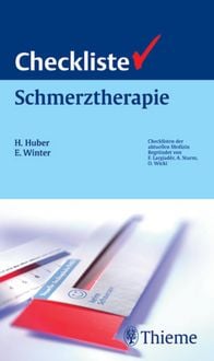 Produktbild: Checkliste Schmerztherapie