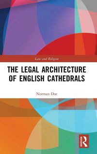 Produktbild: The Legal Architecture of English Cathedrals