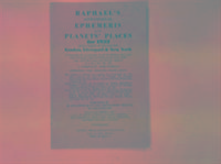 Produktbild: Raphael, E: Raphael's Astronomical Ephemeris