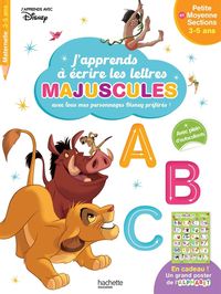 Produktbild: Disney grands classiques : j'apprends &agrave; &eacute;crire les lettres majuscules