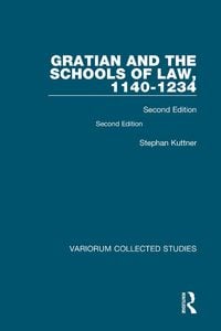 Produktbild: Gratian and the Schools of Law, 1140-1234