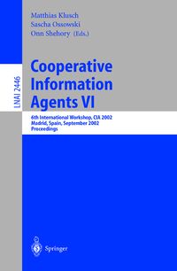 Produktbild: Cooperative Information Agents VI