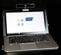 Blizzard A350 Pro Webcam 2560 x 1440 Pixel Klemm-Halterung, Standfuß