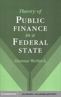Produktbild: Theory of Public Finance in a Federal State