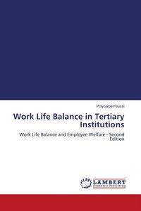 Produktbild: Work Life Balance in Tertiary Institutions