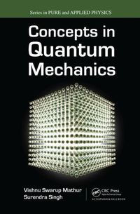 Produktbild: Mathur, V: Concepts in Quantum Mechanics
